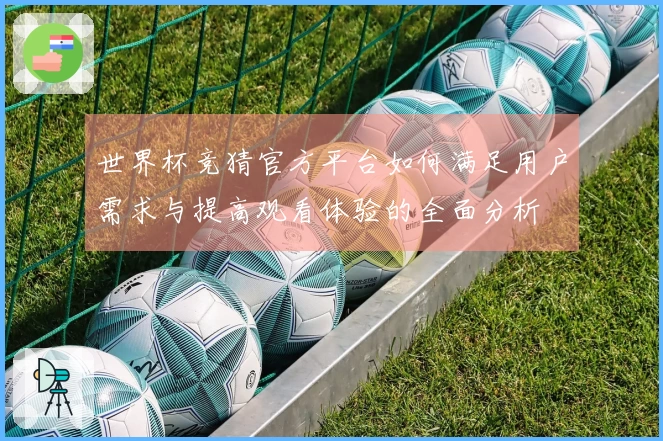 世界杯竞猜官方平台如何满足用户需求与提高观看体验的全面分析